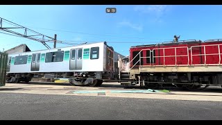 横浜グリーンライン 10153  10154  川車兵庫工場を出場    2024.08.02