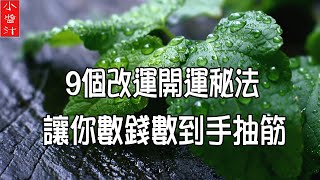 【開運聚財】據說很靈驗！民間流傳的9種開運聚財秘法，讓你數錢數到手抽筋