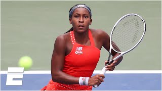 Coco Gauff bounced by Anastasija Sevastova from first round of US Open | 2020 US Open Highlights