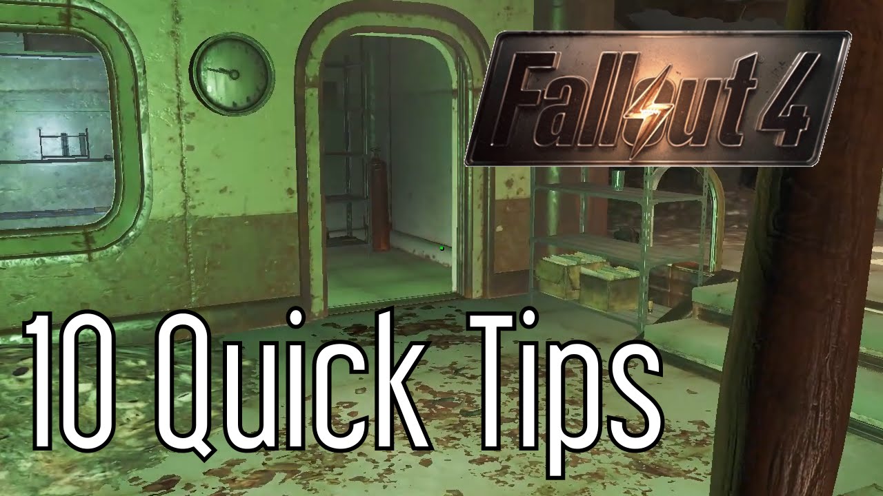 10 Tips For Fallout 4 - YouTube