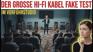 Der große HiFi KABEL (fake) Test