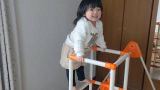 ハラハラドキドキ💗2歳児ジャングルジムJungle gym