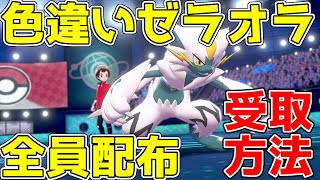 色違いゼラオラが全員に配布！受け取り方法を解説！【ポケモン剣盾実況】