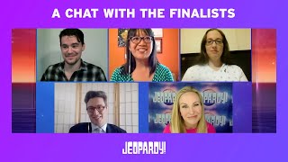Champ Talk: A Chat With the 2021 Tournament of Champions Finalists | JEOPARDY!