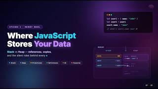 Stack vs Heap Memory Explained | JS Internals #2