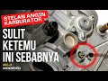 Penyebab Stelan Angin Karburator Susah Ketemu Atau Tidak Fungsi,Yang Tepat Berapa Putaran?