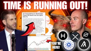 Eric Trump 'Confirms' New US Crypto Taxes!?! Morgan Stanley CEO Reveals Plans! XRP / SOL ETFs INC...