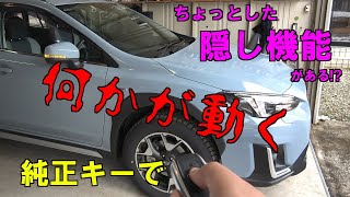 【SUBARU XV】リモコンで何かが動くって…素敵やん(*´ω｀*)