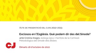 Acte d'inauguració del curs 2022-2023