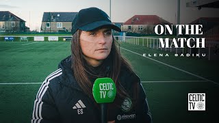 Elena Sadiku  n The Match | Spartans 0-5 Celtic FC Women (22/12/24)