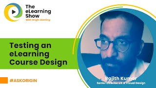 Testing an eLearning Course Design