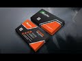 Professional Business Card Design - Photoshop Tutorial