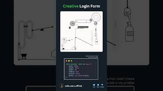 Login form with HTML, CSS and JS