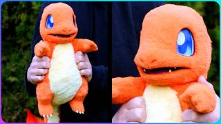 I made a fuzzy Charmander! | Pokémon Art Doll