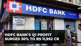 HDFC Bank Q1 profit surges 30% YoY to Rs 11,952 crore