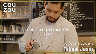 Part4：世界大会で優勝したコーヒーを実際に抽出！人生を変えるコーヒーの力｜Mikael Jasinインタビュー