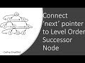 Binary Tree - 76: Connect ‘next' pointer to Level Order Successor Node in Binary Tree