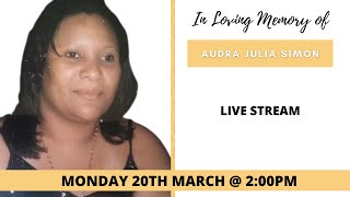Celebrating the life of Audra Julia Simon