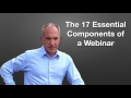 webinar tutorial webinars the 17 essential components to a webinar webinar training