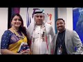 dr. bu abdullah and kushboo sundar a memorable meeting at the i film festival abu dhabi