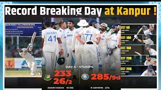 IND vs BAN: Record-Breaking Day at Kanpur, from Fastest 50, 100, 150…… to Virat Kohli’s 27000 Intern