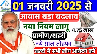 प्रधानमंत्री आवास योजना 2025 | pradhanmantri aawas yojana new update 2025 | pm awas yojna #pmayg