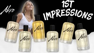 Akro Fragrances 1st Impressions \u0026 Compliment Test