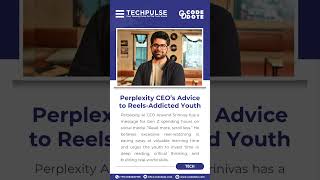 #perplexityai CEO to Gen Z: Read More, Scroll Less #shorts