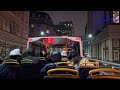 🚍*amazing tour* golden tours london by night aa54 see dennis trident enviro e400 on night service