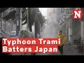 Three Million Urged To Evacuate As Typhoon Trami Batters Mainland Japan