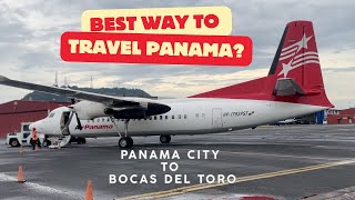 The best way to travel Panama? Air Panama flight from Panama City to Bocas Del Toro in Economy Class