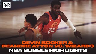 Devin Booker (27 PTS) & Deandre Ayton (24 PTS) Go Off Against Wizards