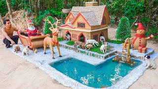 Build Christmas Dog House for Rescue Puppies in New Year 2024