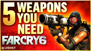 Far Cry 6 - 5 Amazing Weapons You Don't Want To Miss (Best Guns In Far Cry 6)