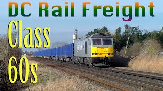 DC Rail Freight Class 60 Diesel Locomotive Compilation