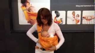 Babymaxi.com: Minimonkey Baby Sling - Kangaroo Position