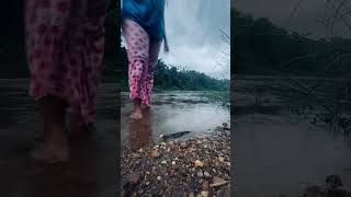 പുഴയിൽ വെള്ളം കൂടുന്നത് കണ്ടോ ഗയ്സ്😱😱🤣അവസാനം വരെ കാണണെ😱|JOSVLOGSs  #youtubeshorts