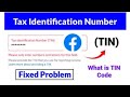 Tax Identification Number (TIN)🥰