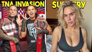 WWE x TNA INVASION…WWE RETURNS?!…AEW Stars Want OUT…Saraya Explains Absence…Wrestling News