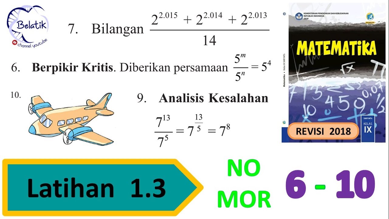 Soal Cerita Akar Pangkat Kelas 9 | Materi Soal