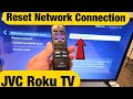 JVC Roku TV: How to Reset WiFi Internet Network (Disconnect, Log Off, Sign Out)