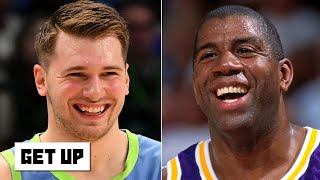 Gregg Popovich compared Luka Doncic to Magic Johnson after the Mavericks beat the Spurs | Get Up