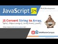 JavaScript convert String to Array