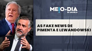Deputados querem convocar Pimenta e Lewandowski para esclarecer fake news sobre o RS