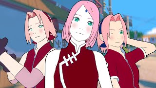 Best of Sakura Useless Moments! (naruto vrchat)