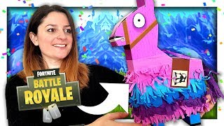 on ouvre un vrai lama de fortnite - lama fortnite basteln