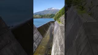 越流中 川原子ダム (宮城県) ダムカード Ver1.00(2020.10) 🍀詳しい動画配信中🍀 #short #dam #越流 #japan