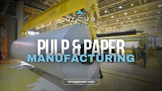 Pulp and Paper Manufacturing - Energy management solutions by Arcus Power