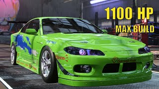 Need for Speed Heat - 1100HP+ NISSAN SILVIA SPEC-R AERO Customization | Max Build 400+