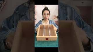 Handmade 手工制作 手工diy 變廢為寶手工 粉絲要的，月餅盒改造今天繼續更新